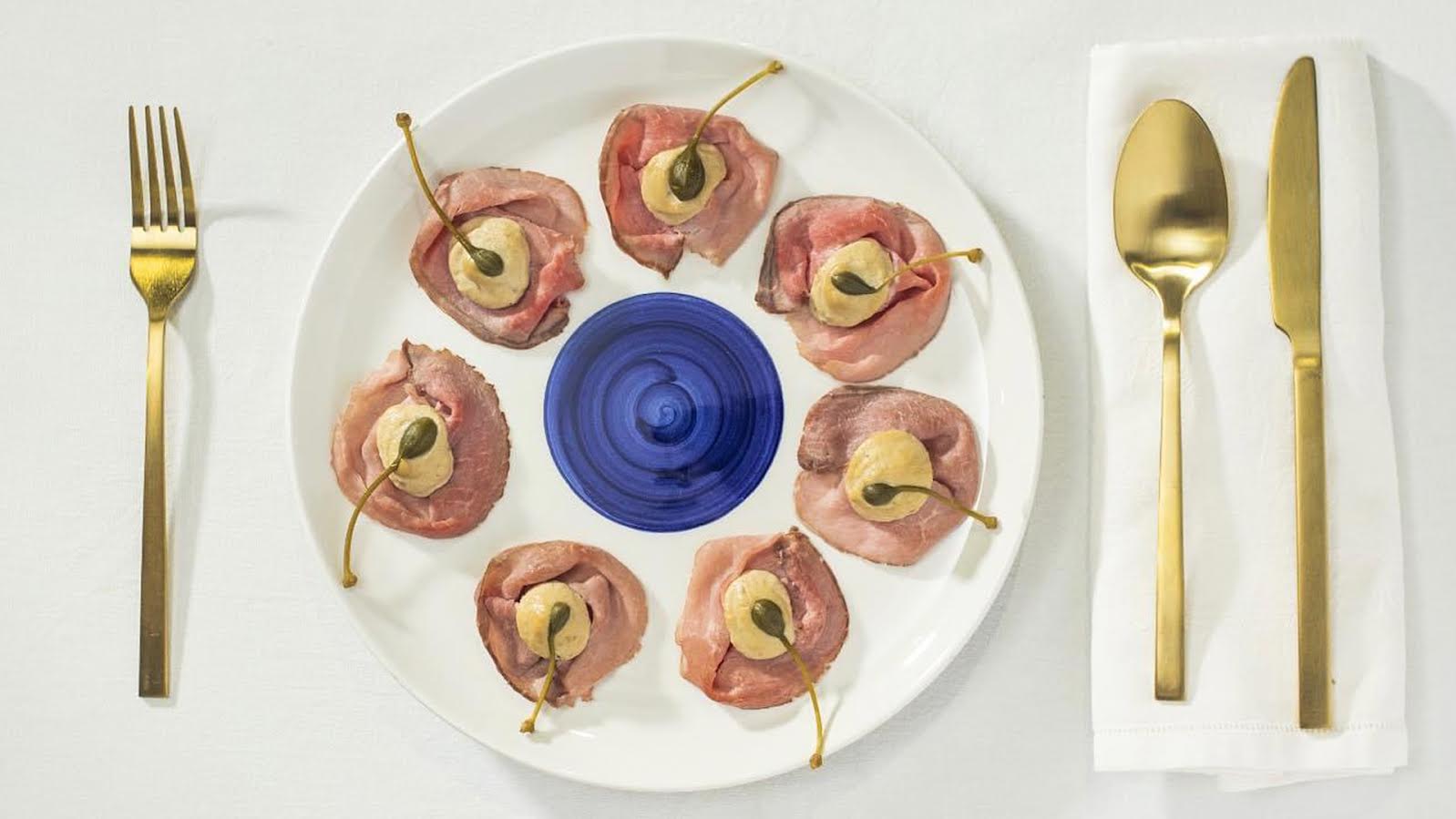 vitello tonnato alla piemontese